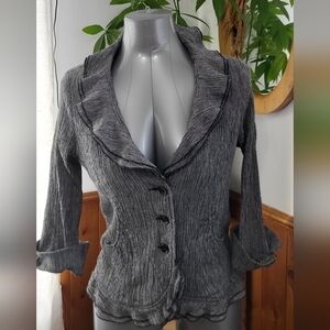 Elegant Gray Women's Jacket